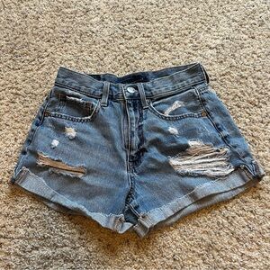 Aeropostale jean mom shorts